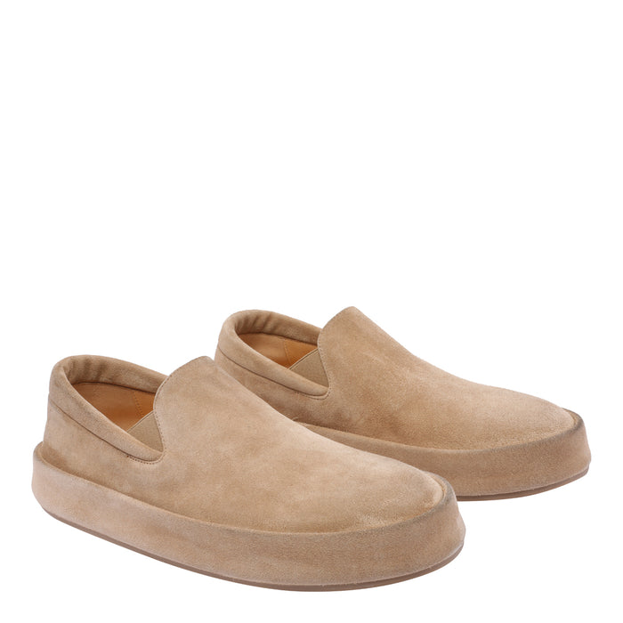 Marsell Sandals Beige Suede Leather/rubber Sole