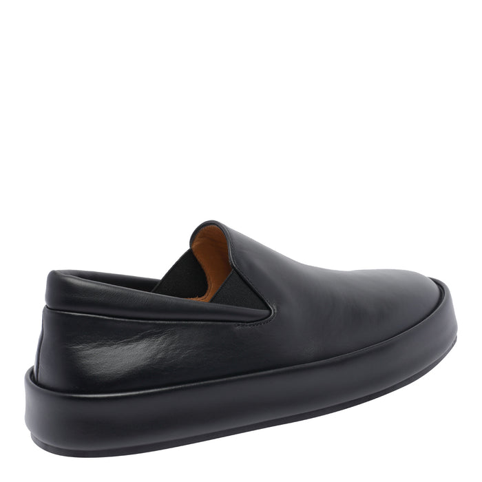 Marsell Sandals Black Calf Leather/rubber Sole