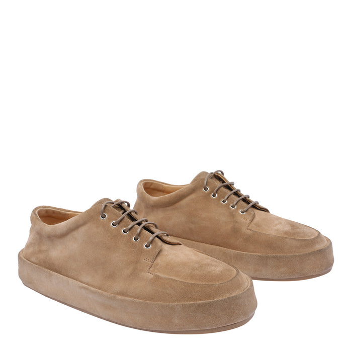 Marsell Sneakers Beige Suede Leather/rubber Sole
