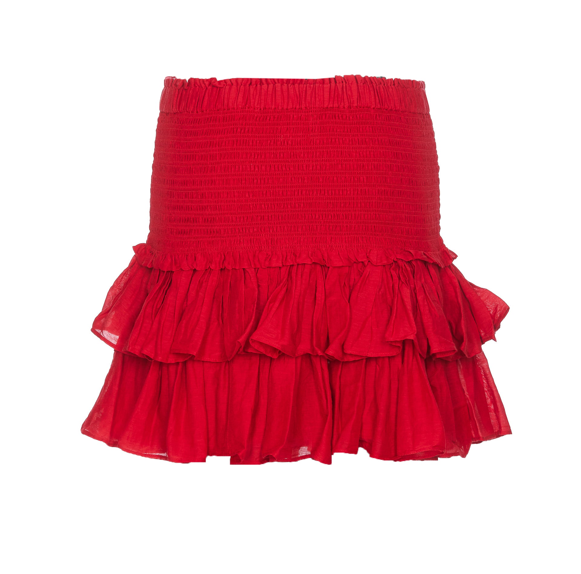 Isabel Marant Etoile Skirts Red Cotton