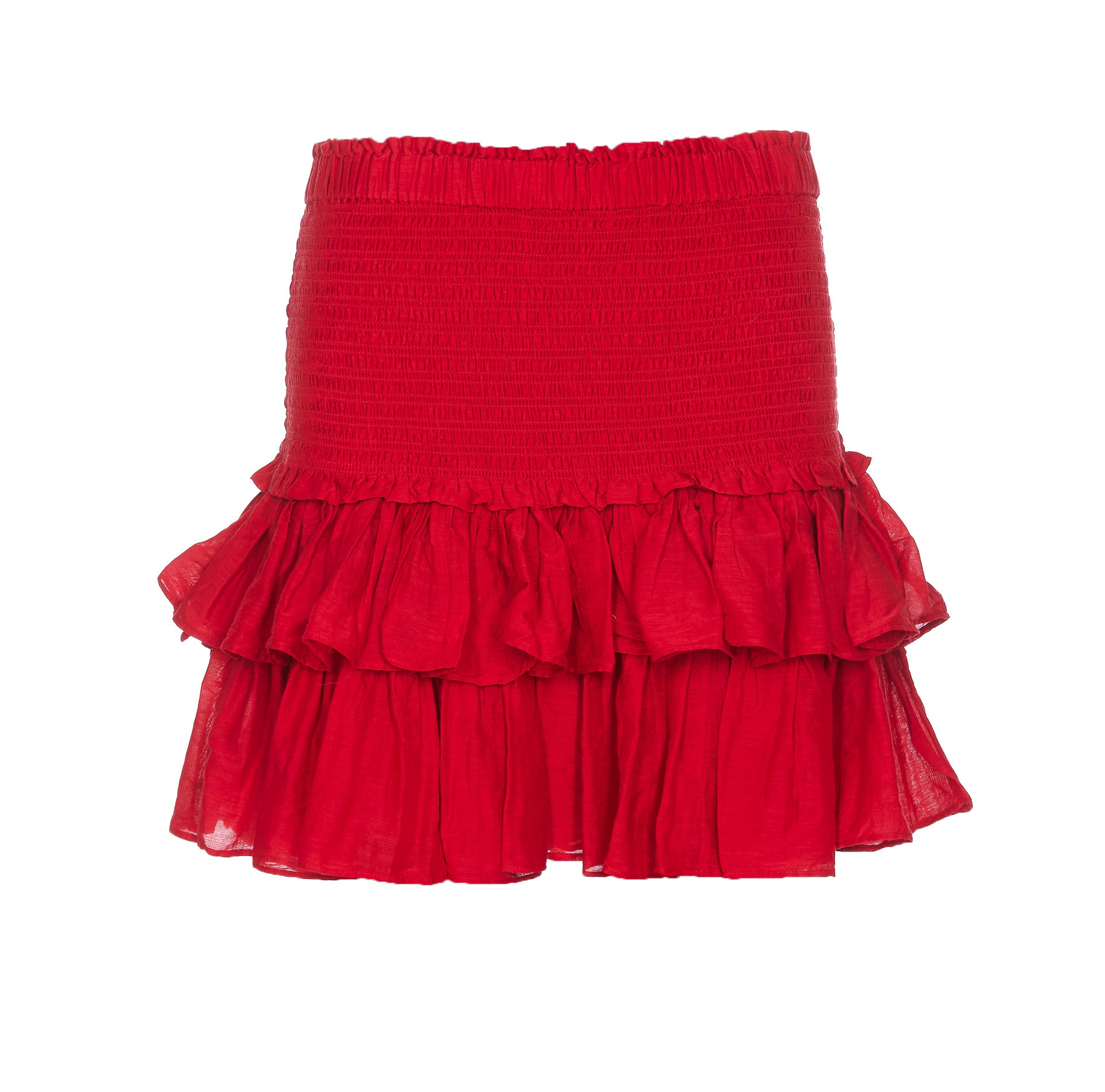 Isabel Marant Etoile Skirts Red Cotton