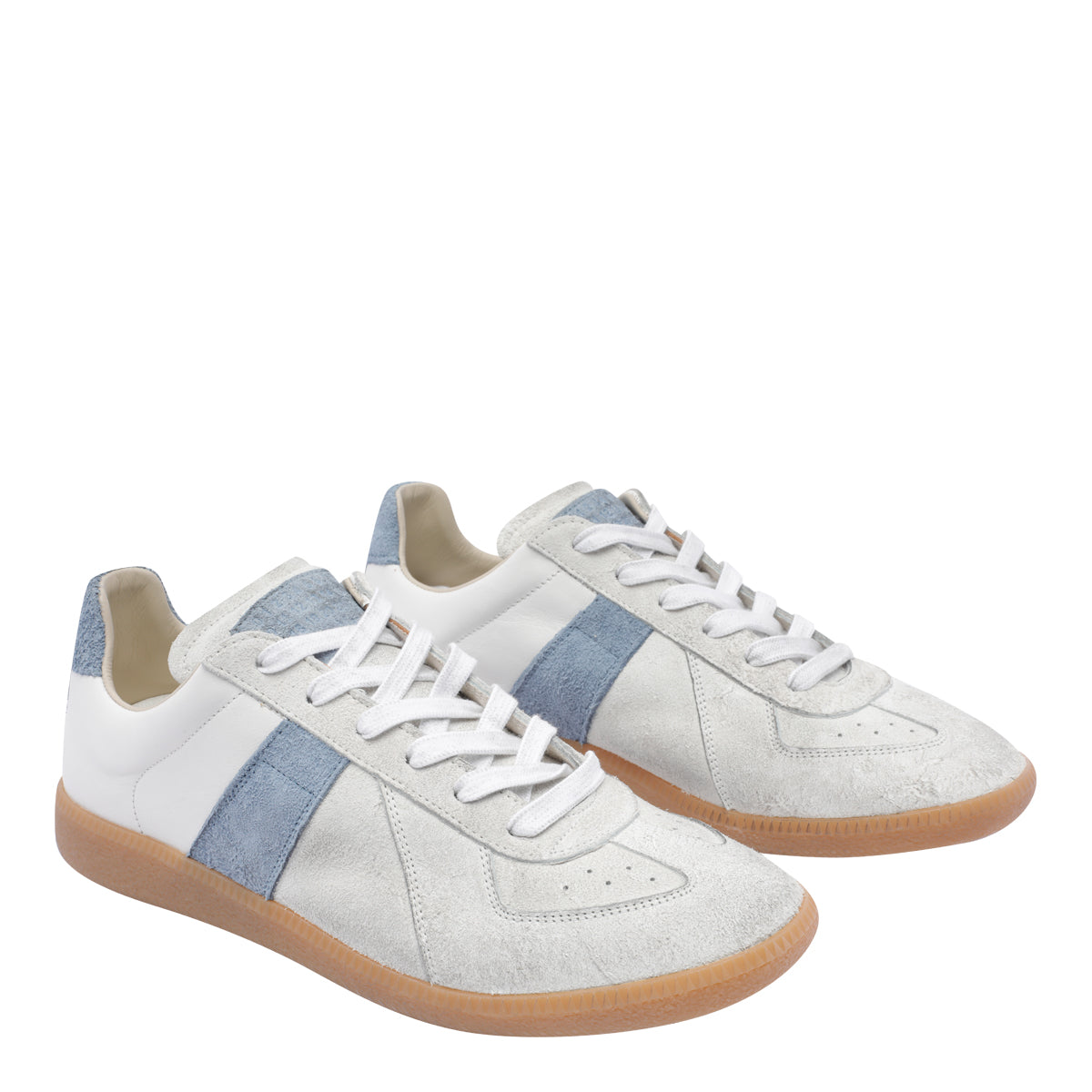 Maison Margiela Sneakers White Calf Leather/rubber Sole