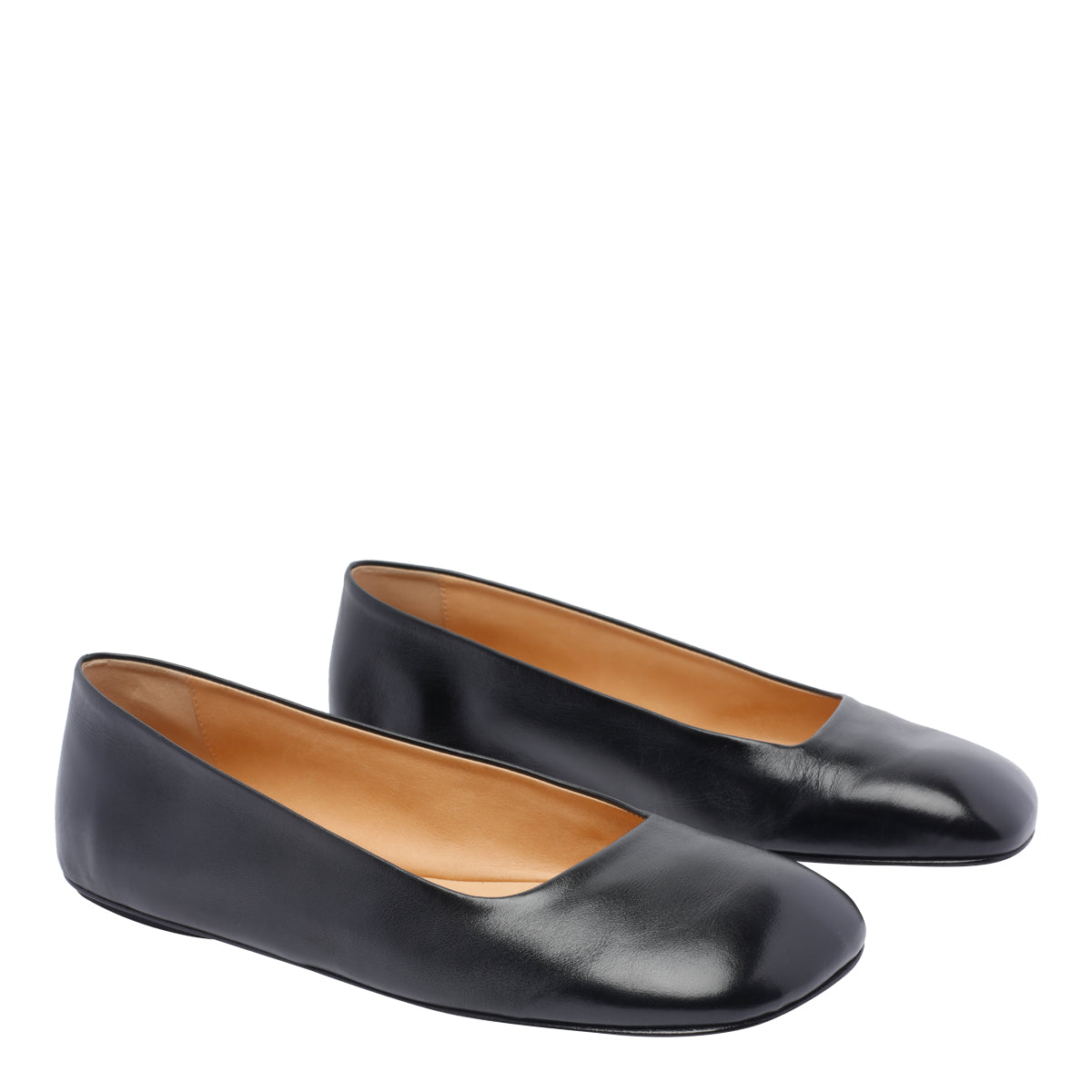 Marsell Flat Shoes Black Calf Leather/leather Sole