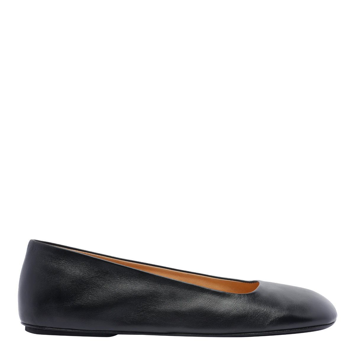 Marsell Flat Shoes Black Calf Leather/leather Sole
