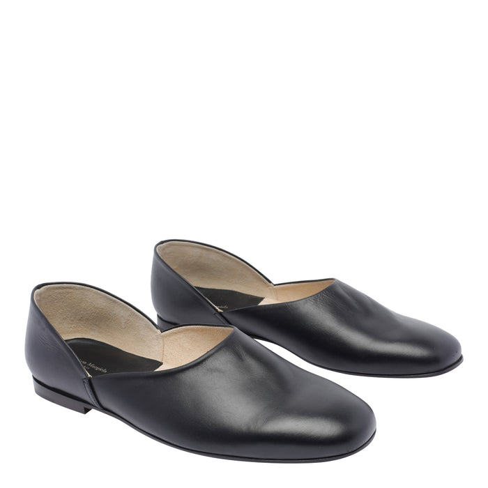 Maison Margiela Sandals Black Calf Leather/leather Sole
