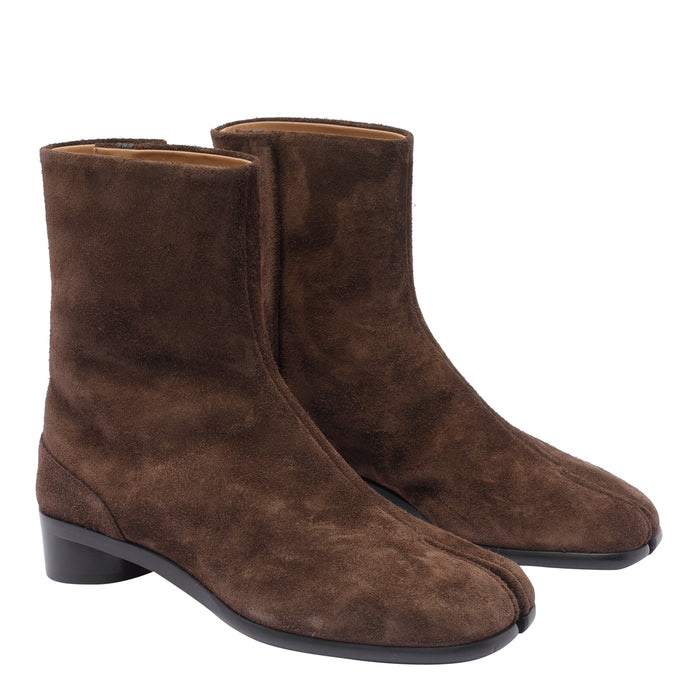 Maison Margiela Boots Brown Calf Leather/leather Sole