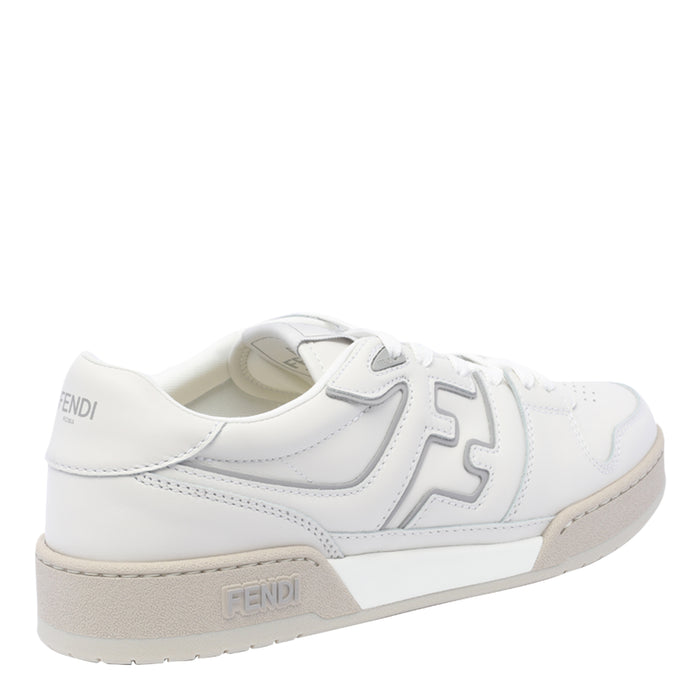 Fendi Sneakers White Calf Leather