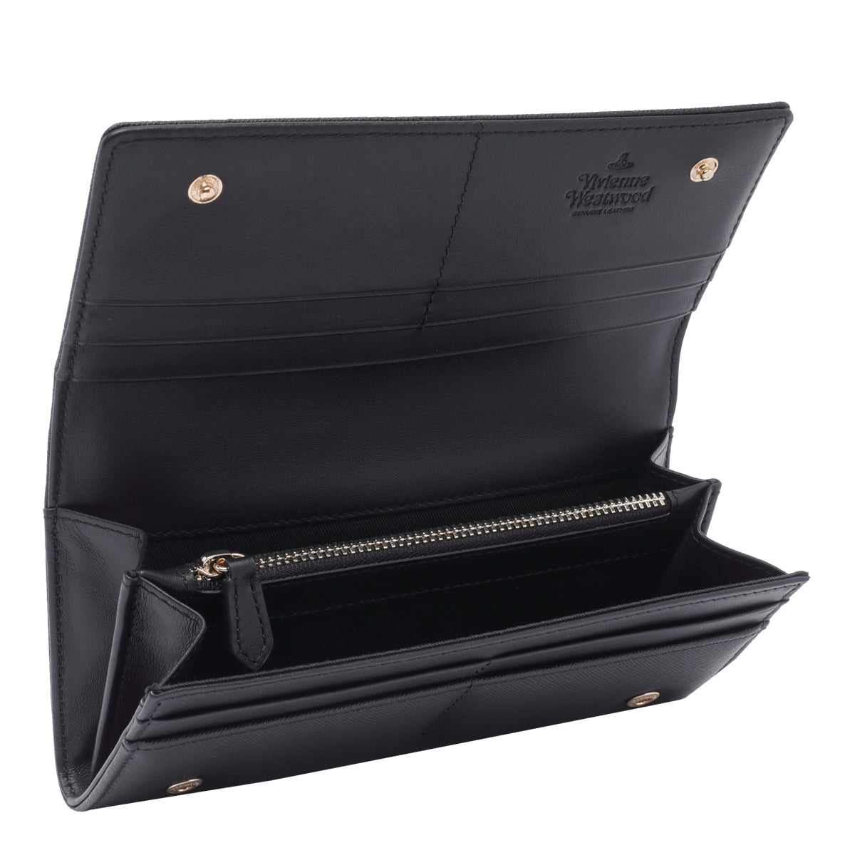 Vivienne Westwood Wallets Black Calf Leather