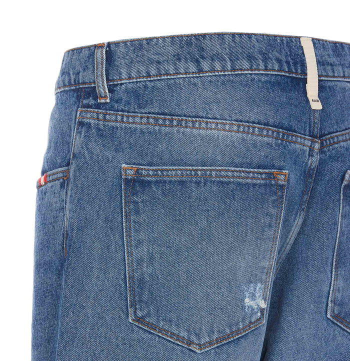 Amish Jeans Blue Cotton