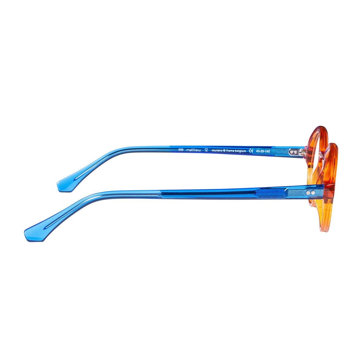 Matttew Murano Orange Acetato Sunglasses