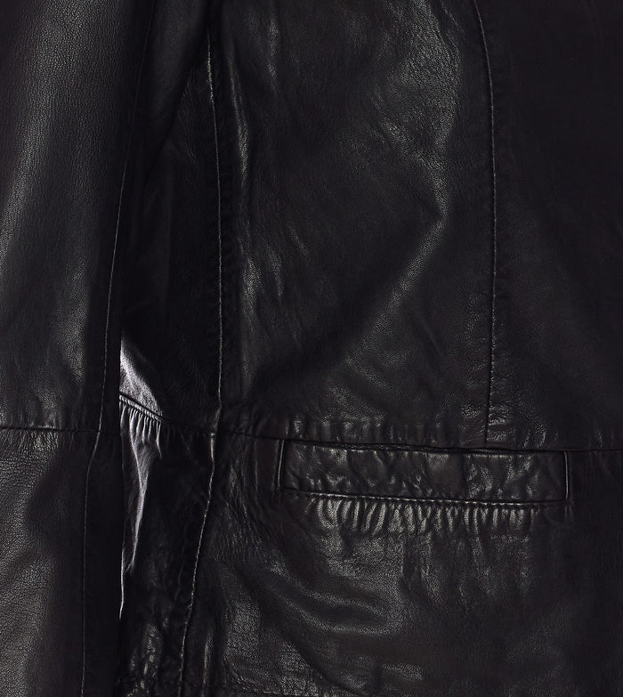 Bully Jackets Black Genuine Leather