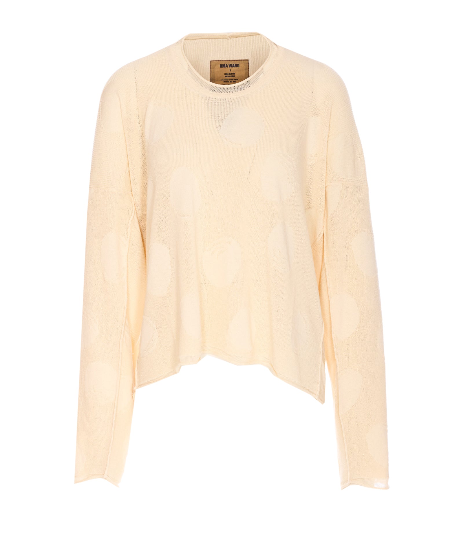 Uma Wang Top White Cotton