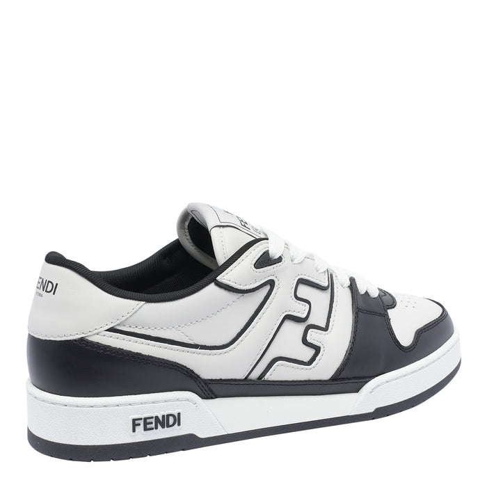 Fendi Sneakers White Calf Leather