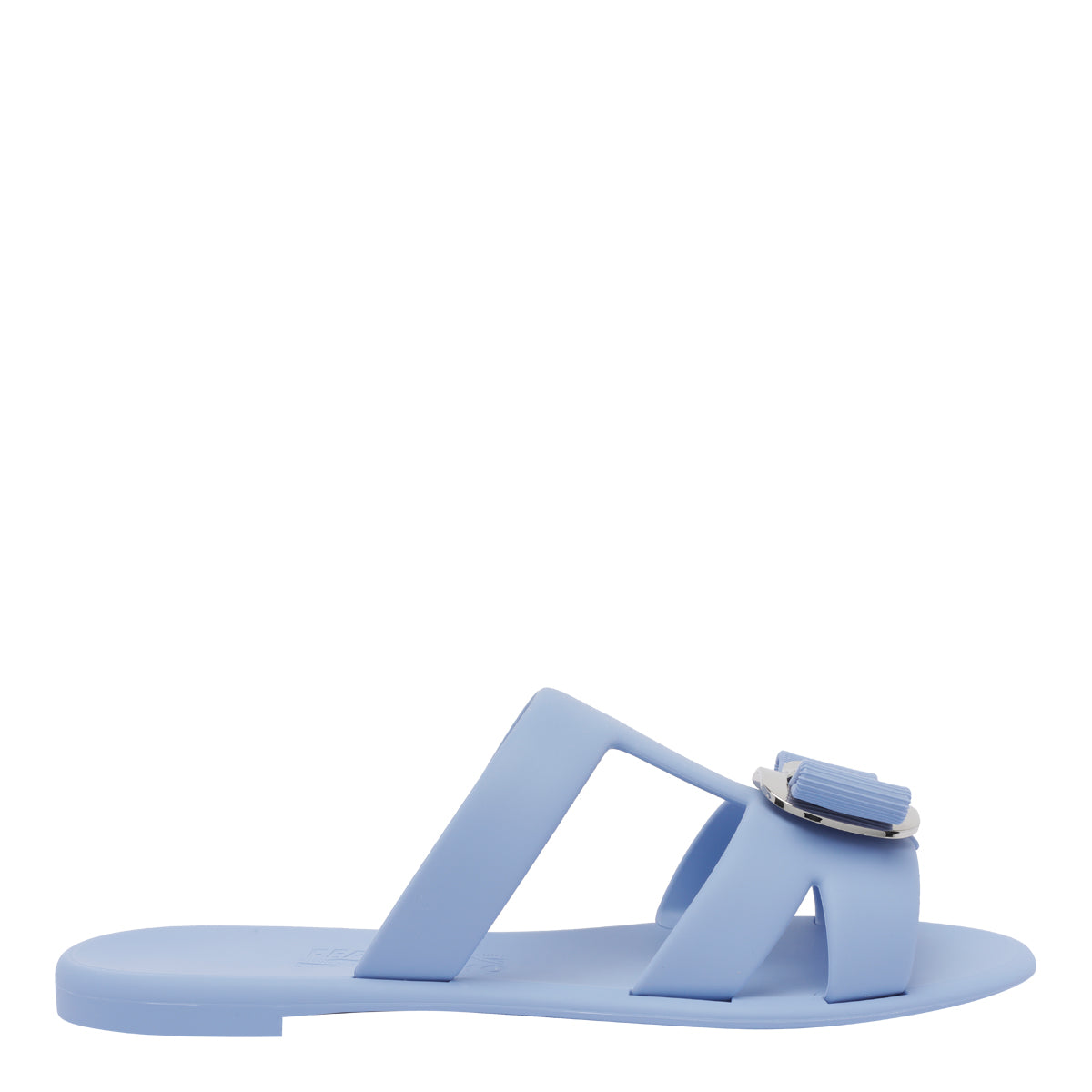 Ferragamo Sandals Blue Rubber