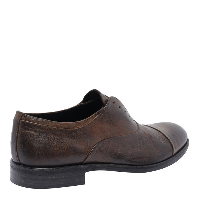 Pawelks Flat Shoes Brown Calf Leather