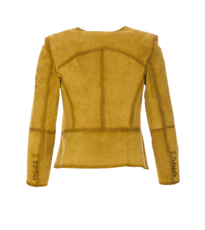 Bully Jackets Green Genuine Leather