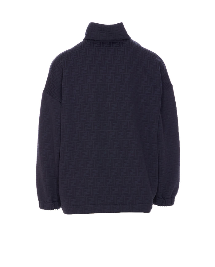 Fendi Sweaters Blue Polyester