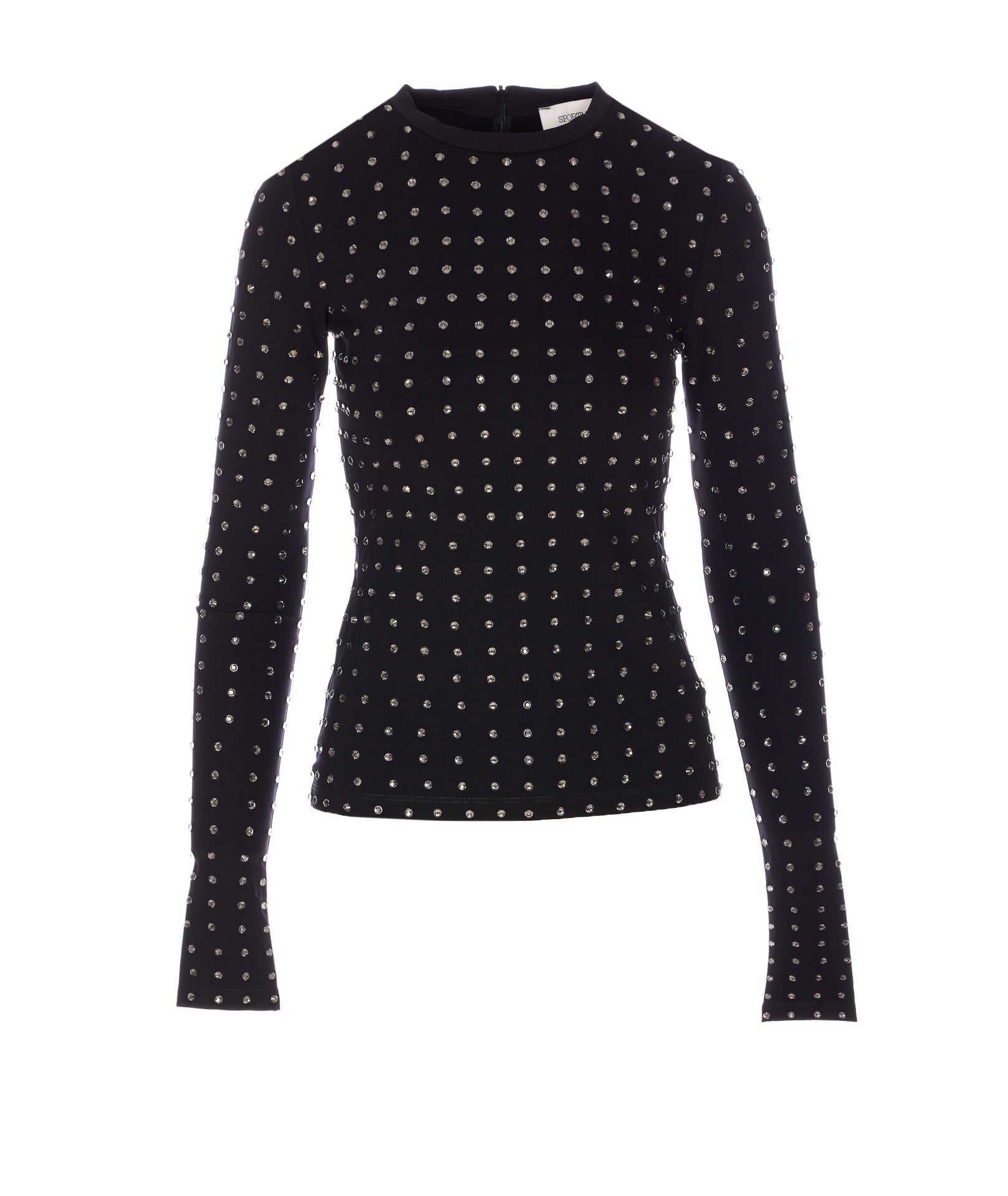 Sportmax Top Black Polyamide
