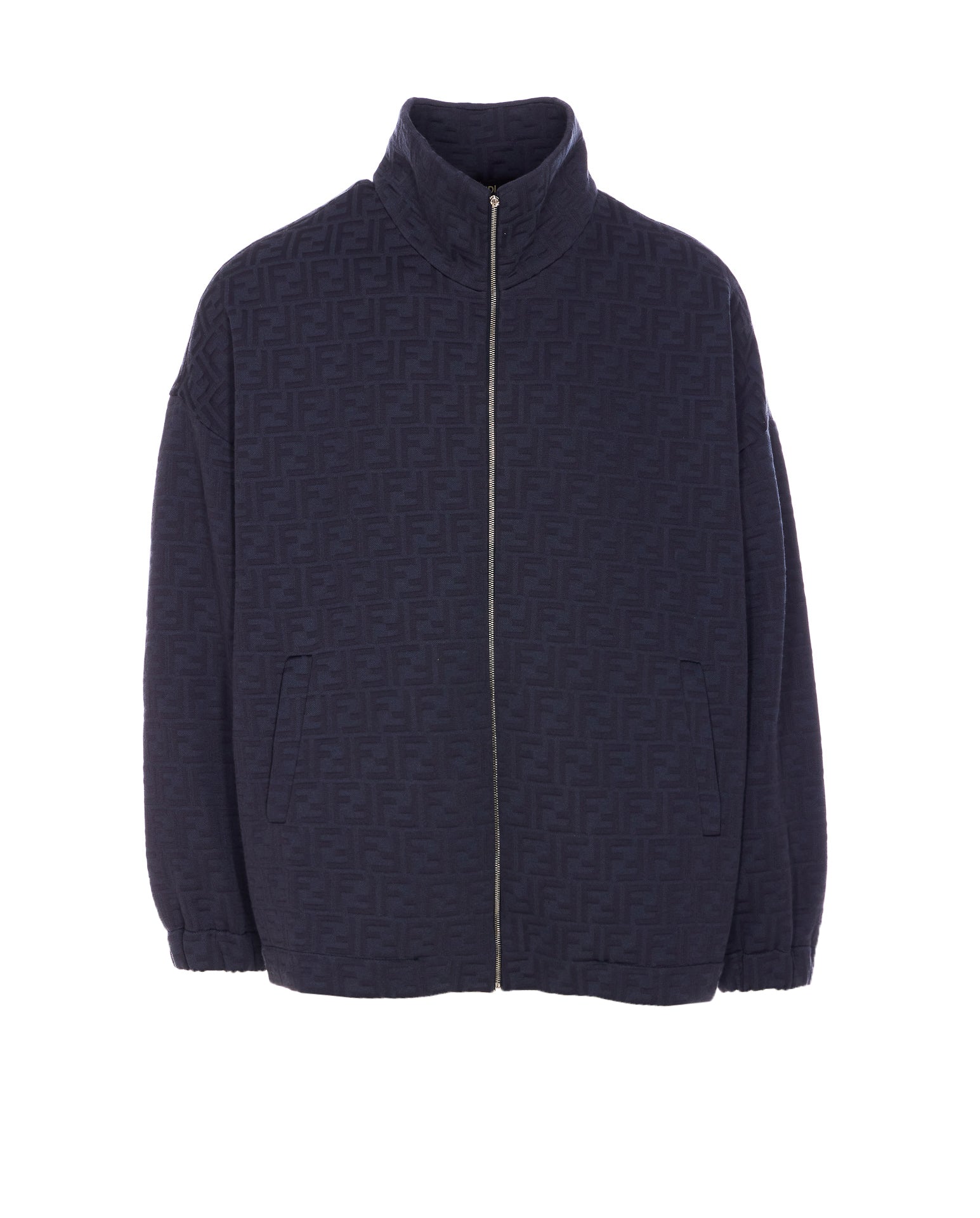Fendi Sweaters Blue Polyester