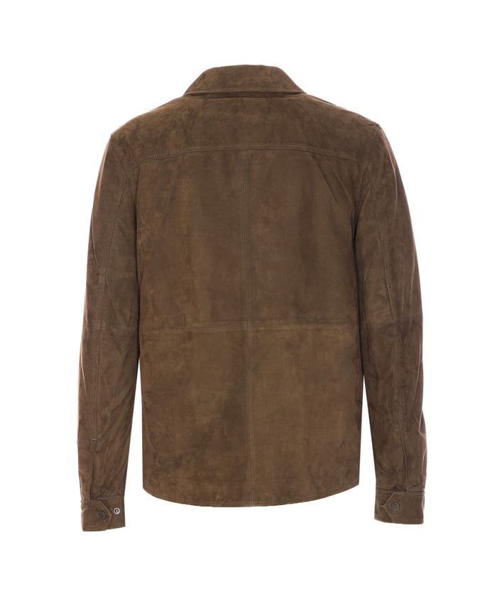 Belstaff Jackets Green Lamb Leather
