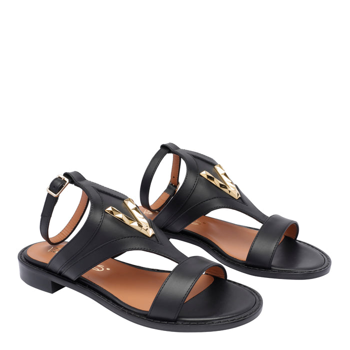 Via Roma 15 Sandals Black