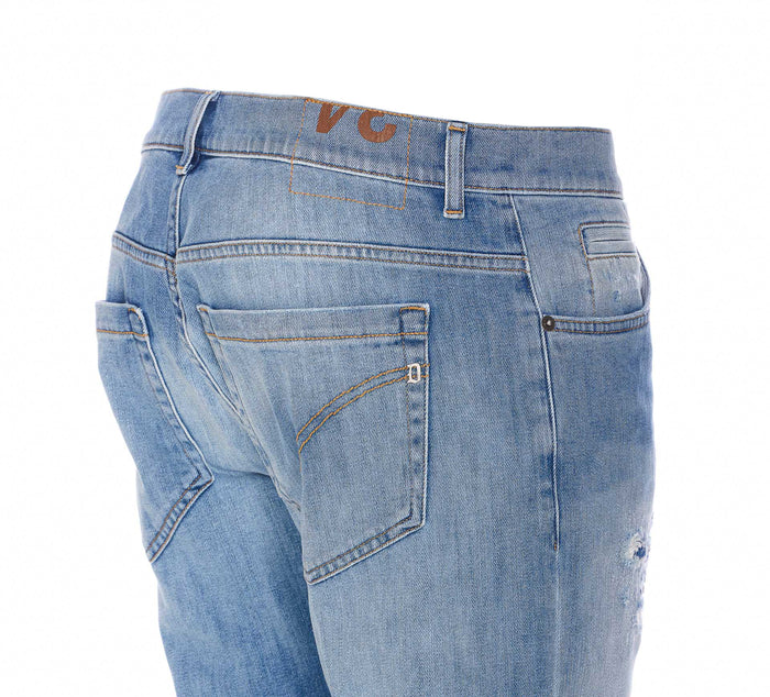 Dondup Jeans Blue Cotton