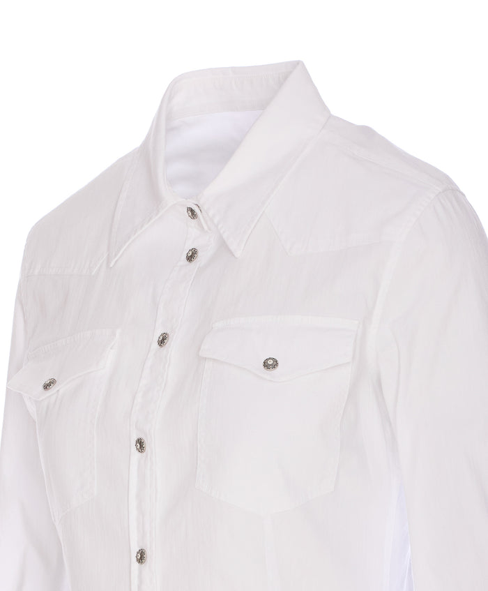 Dondup Shirts White Cotton