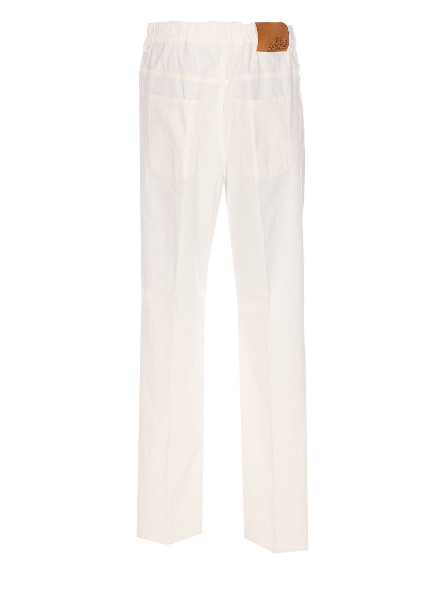 True Avenue Jeans White Cotton