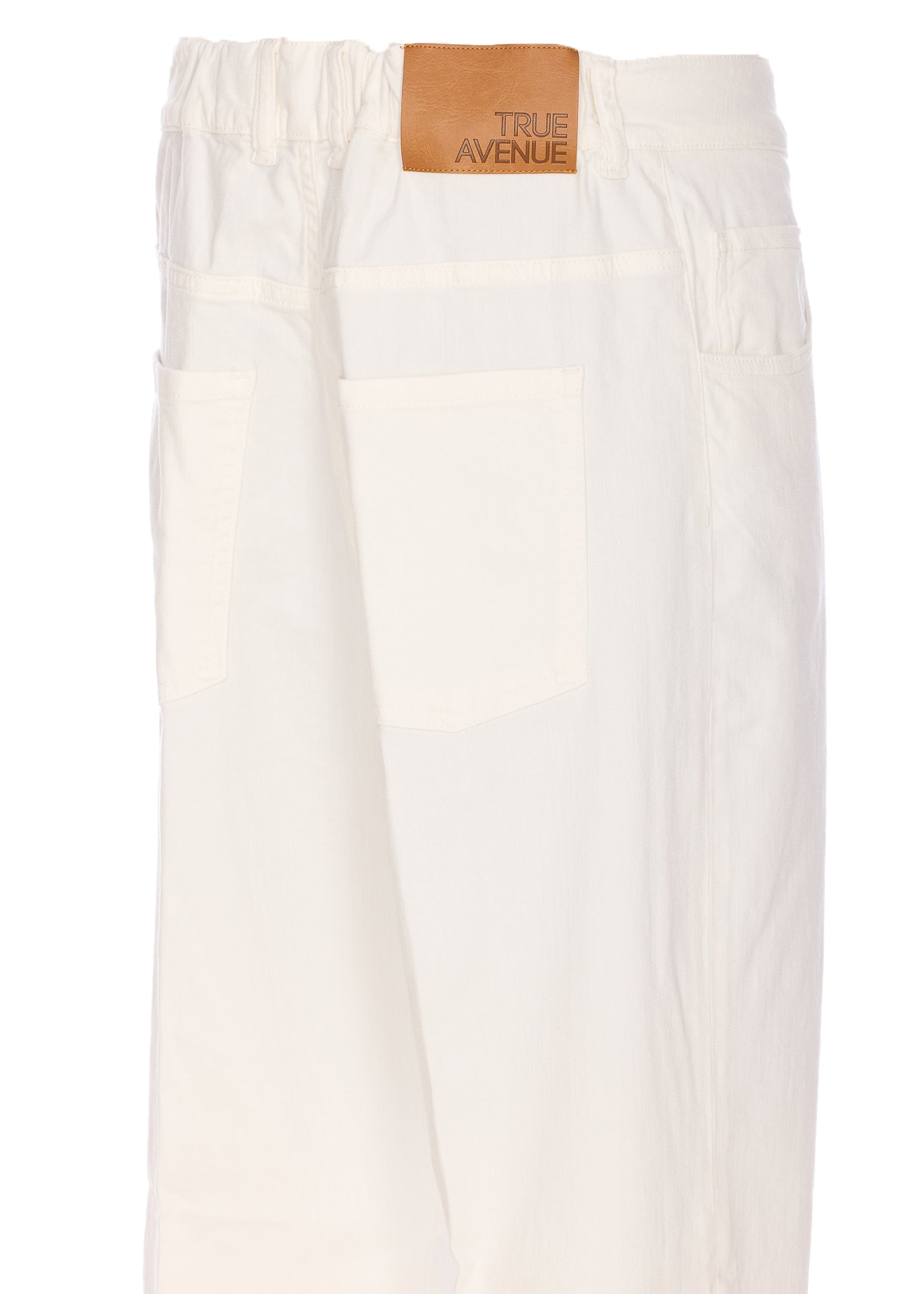 True Avenue Jeans White Cotton