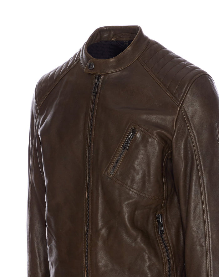 Belstaff Jackets Brown Sheep Leather