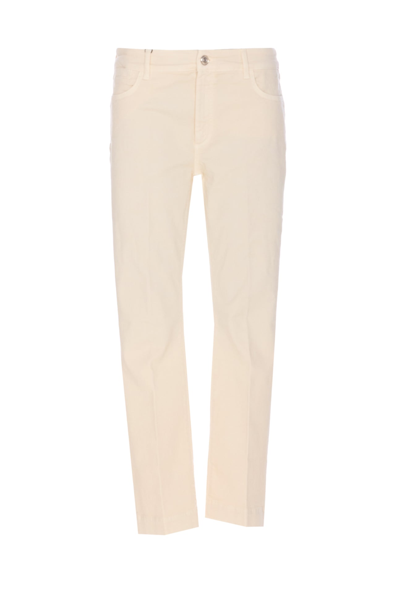 Sportmax Trousers White Cotton