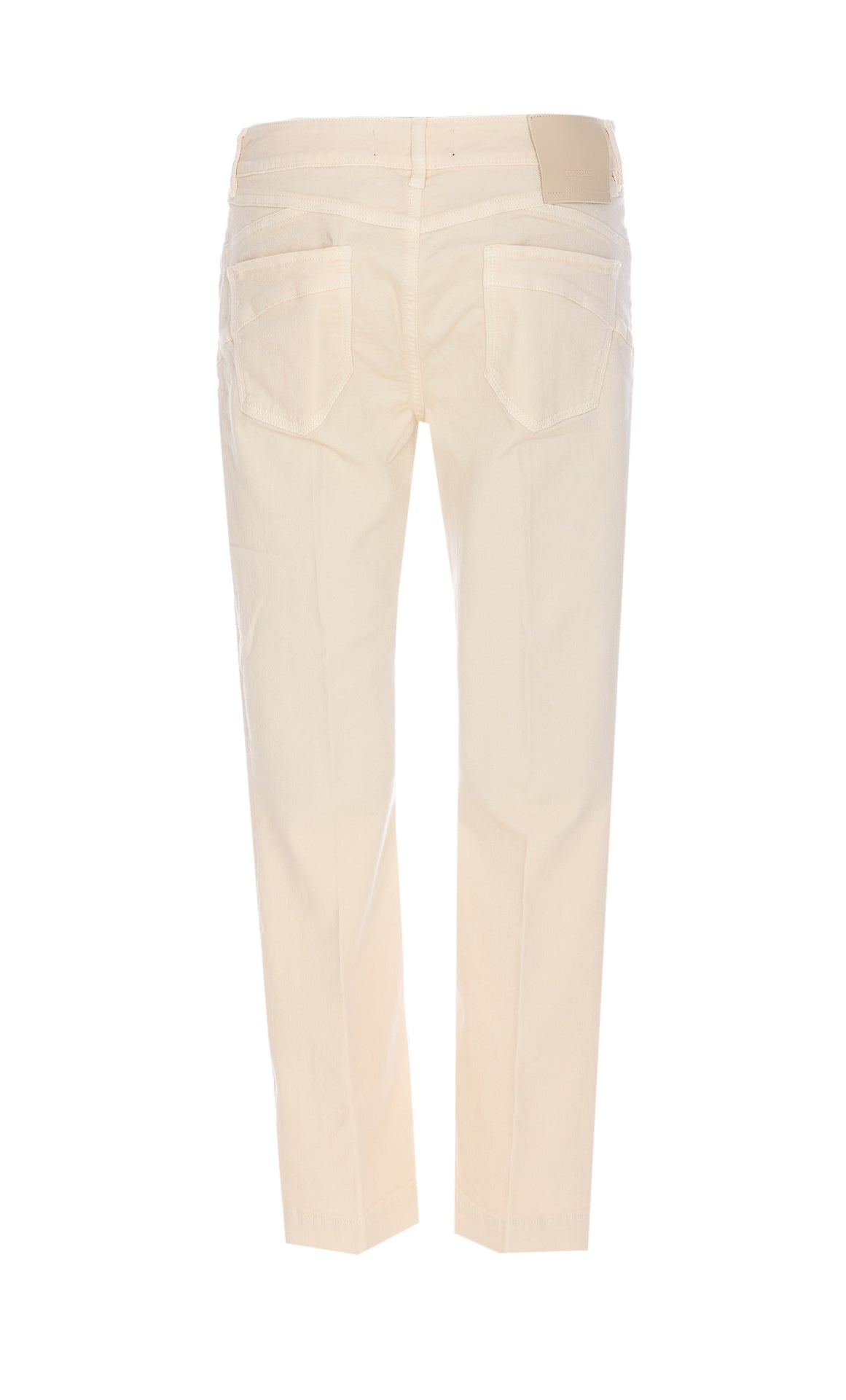 Sportmax Trousers White Cotton