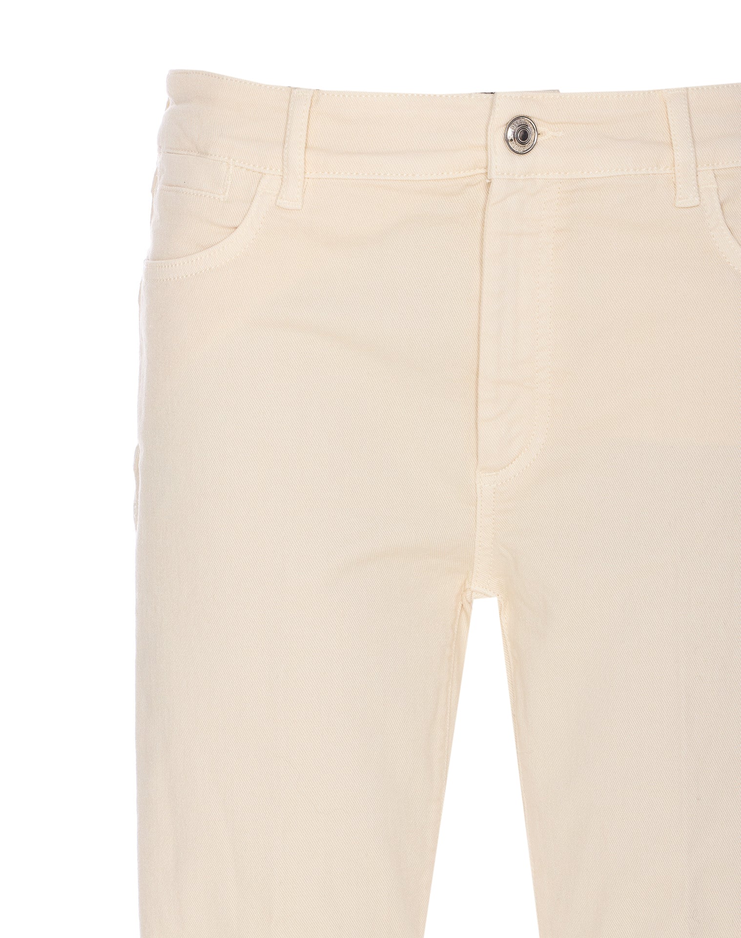 Sportmax Trousers White Cotton