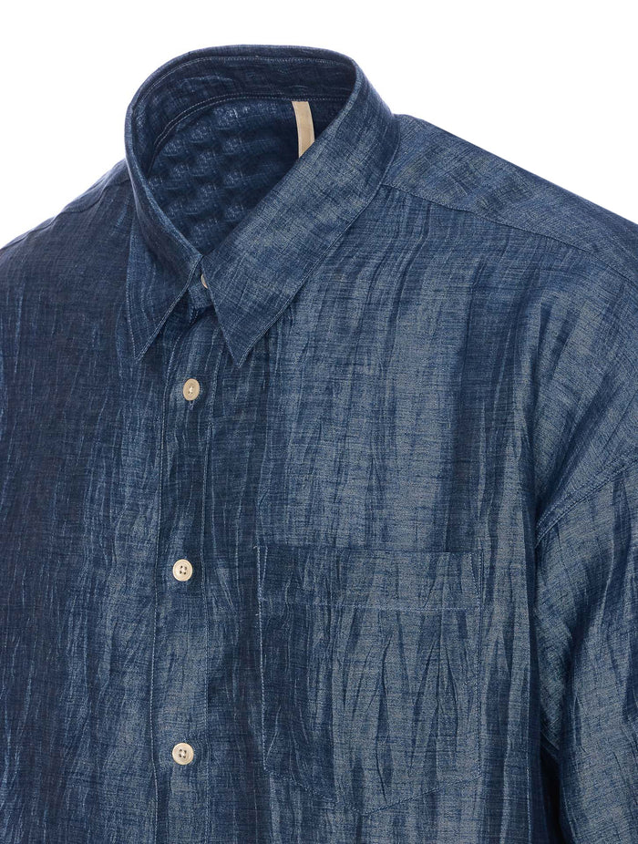 Sunflower Shirts Blue Linen