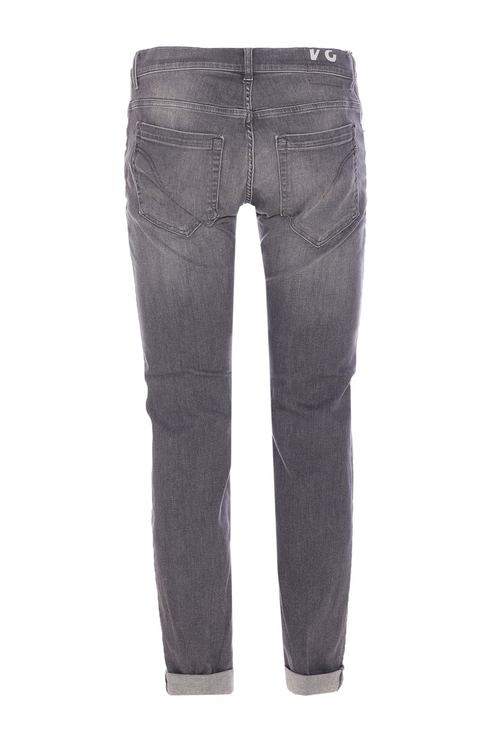 Dondup Jeans Grey Cotton