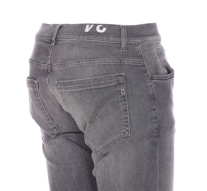 Dondup Jeans Grey Cotton