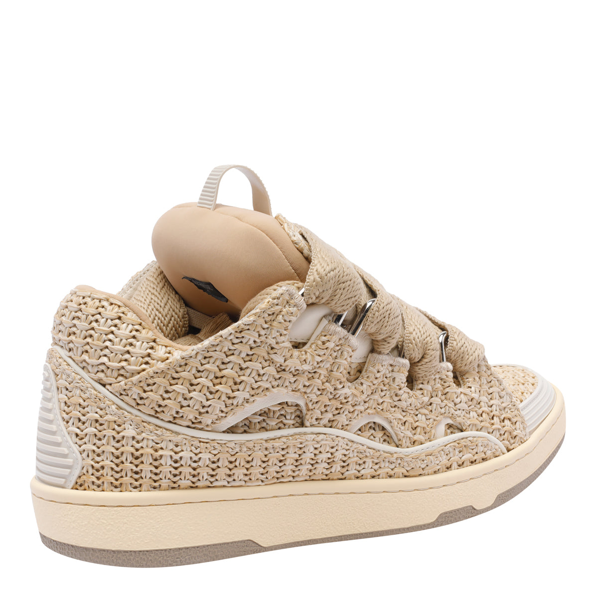 Lanvin Sneakers Beige Polyester/rubber Sole
