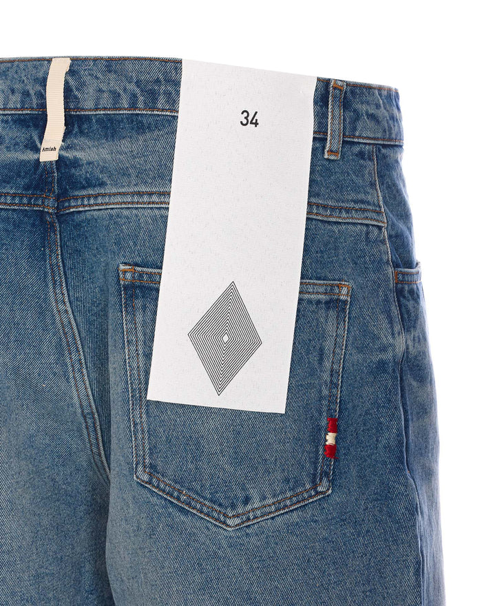 Amish Jeans Blue Cotton