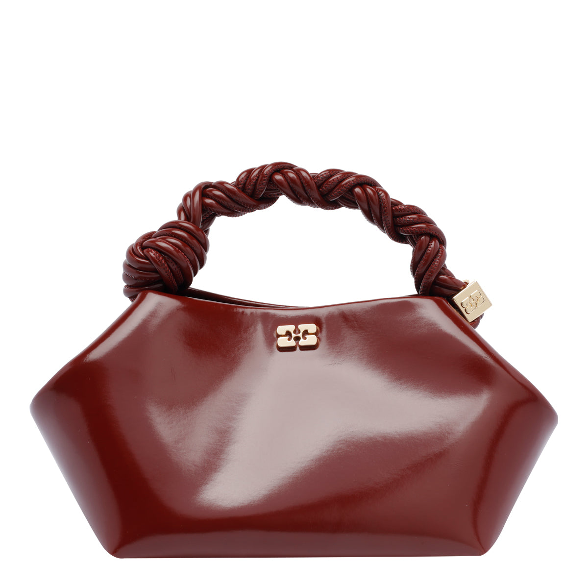 Ganni Bags Red Polyurethane Polyester Cotton