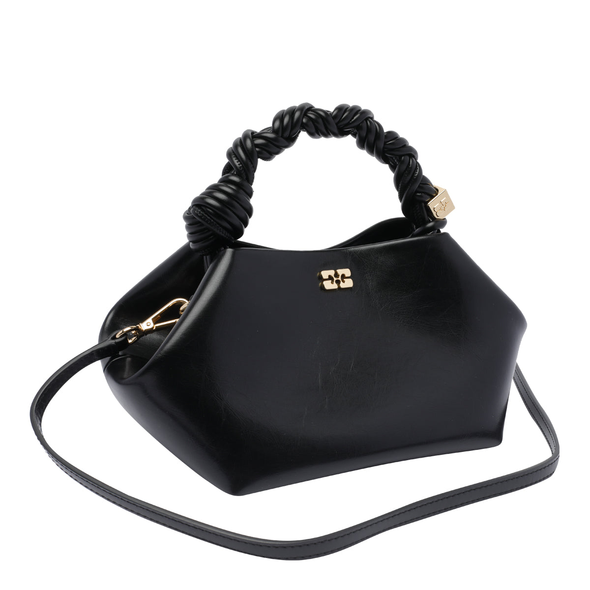 Ganni Bags Black Polyurethane Polyester Cotton