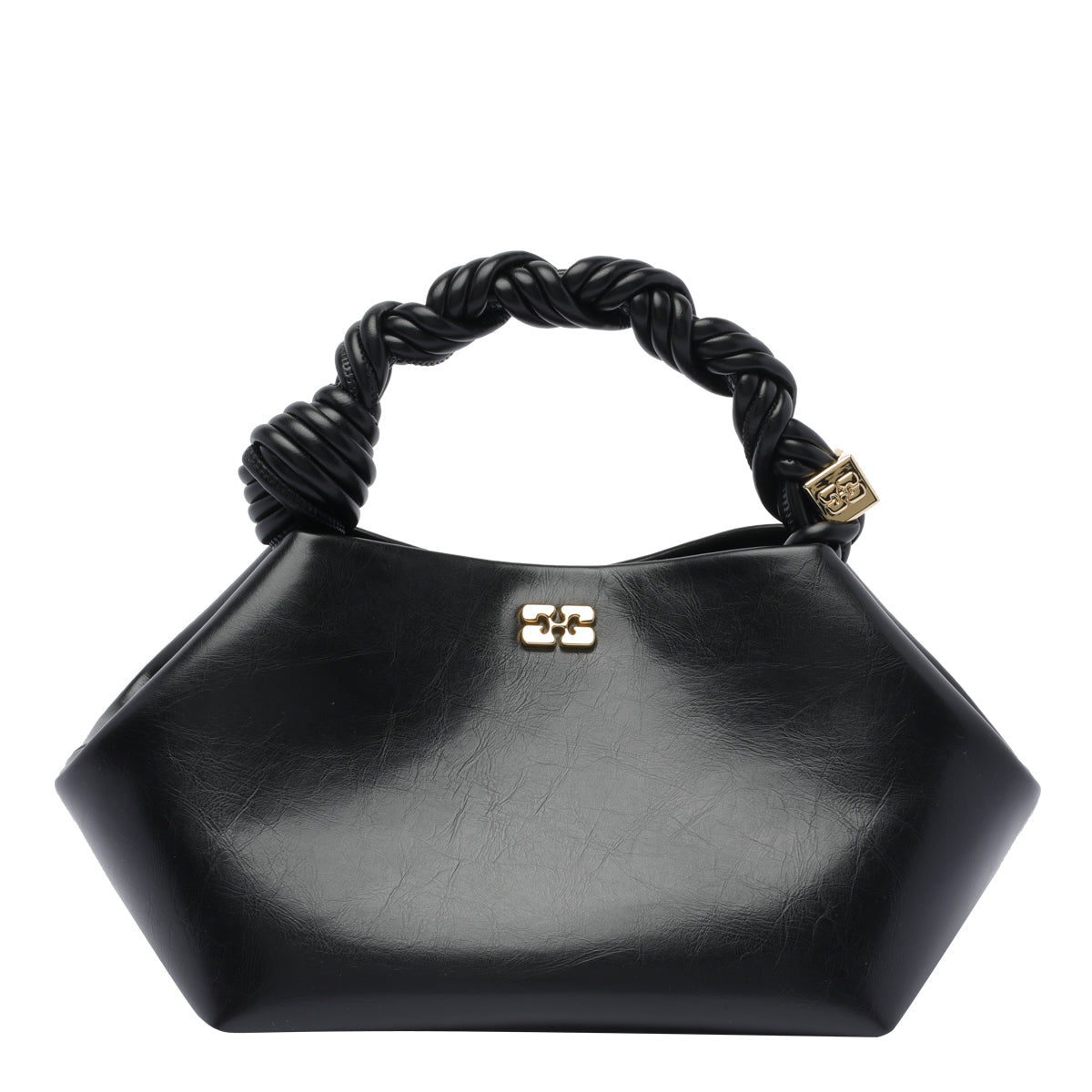 Ganni Bags Black Polyurethane Polyester Cotton