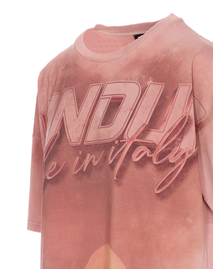 Dondup T-Shirts And Polos Pink Cotton
