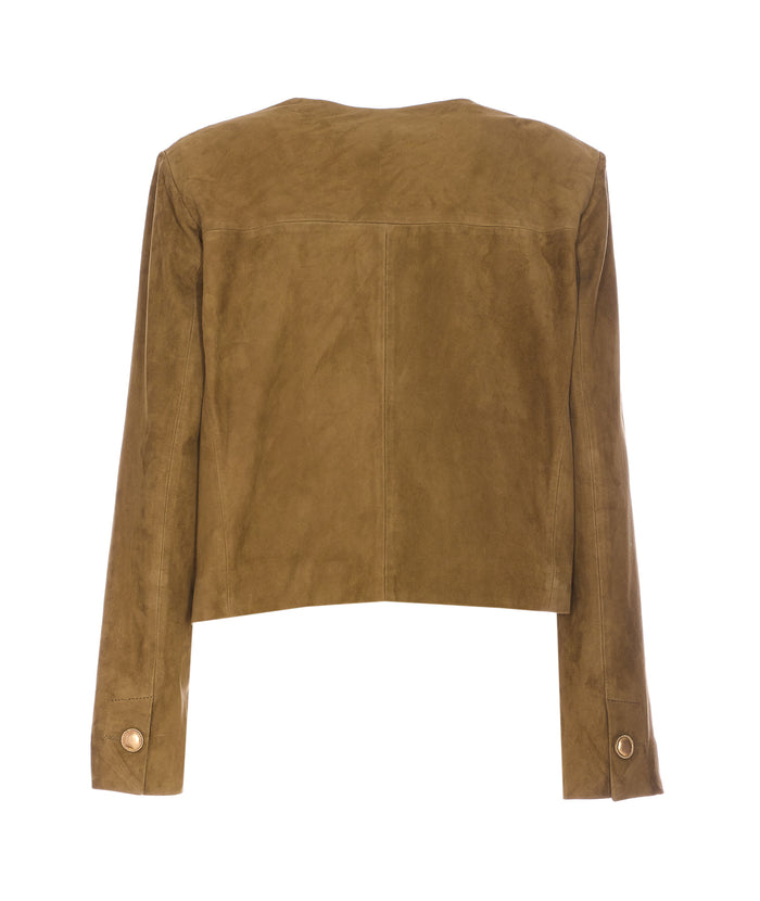 Arma Jackets Green Genuine Leather