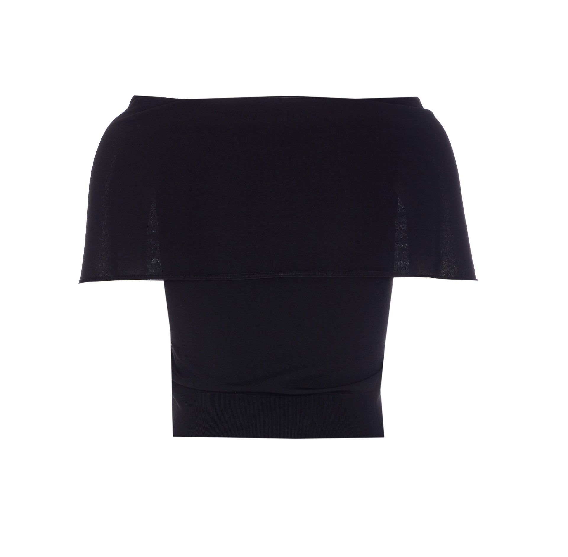 Roberto Collina Top Black Viscose