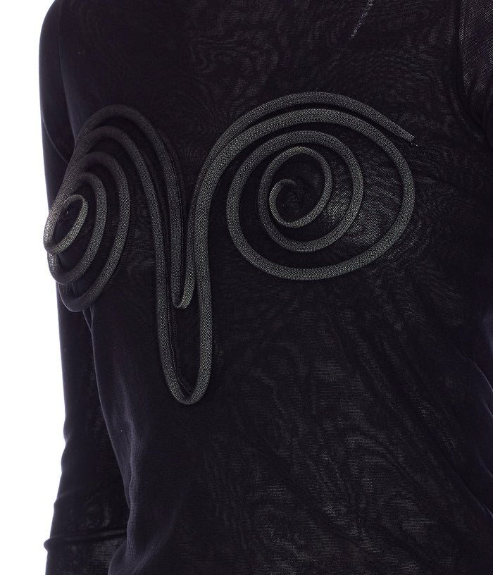 Jean Paul Gaultier Sweaters Black Polyamide