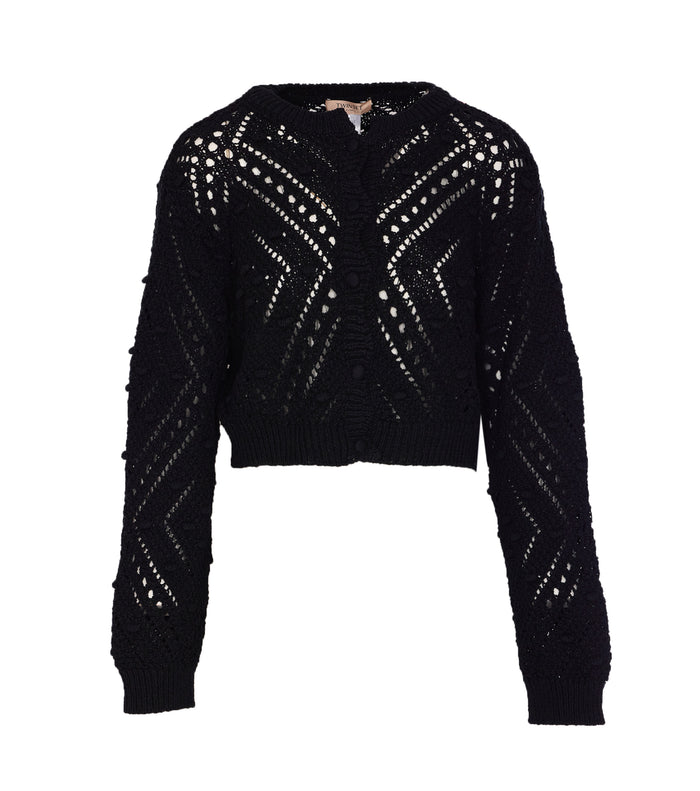 Twin-Set Sweaters Black Cotton