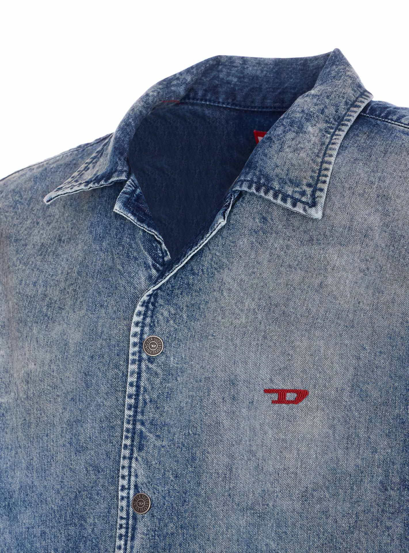 Diesel Shirts Blue Lyocell