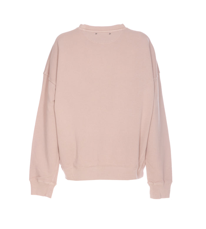 Golden Goose Sweaters Pink Cotton