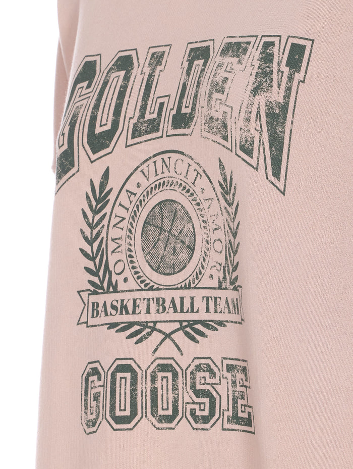 Golden Goose Sweaters Pink Cotton