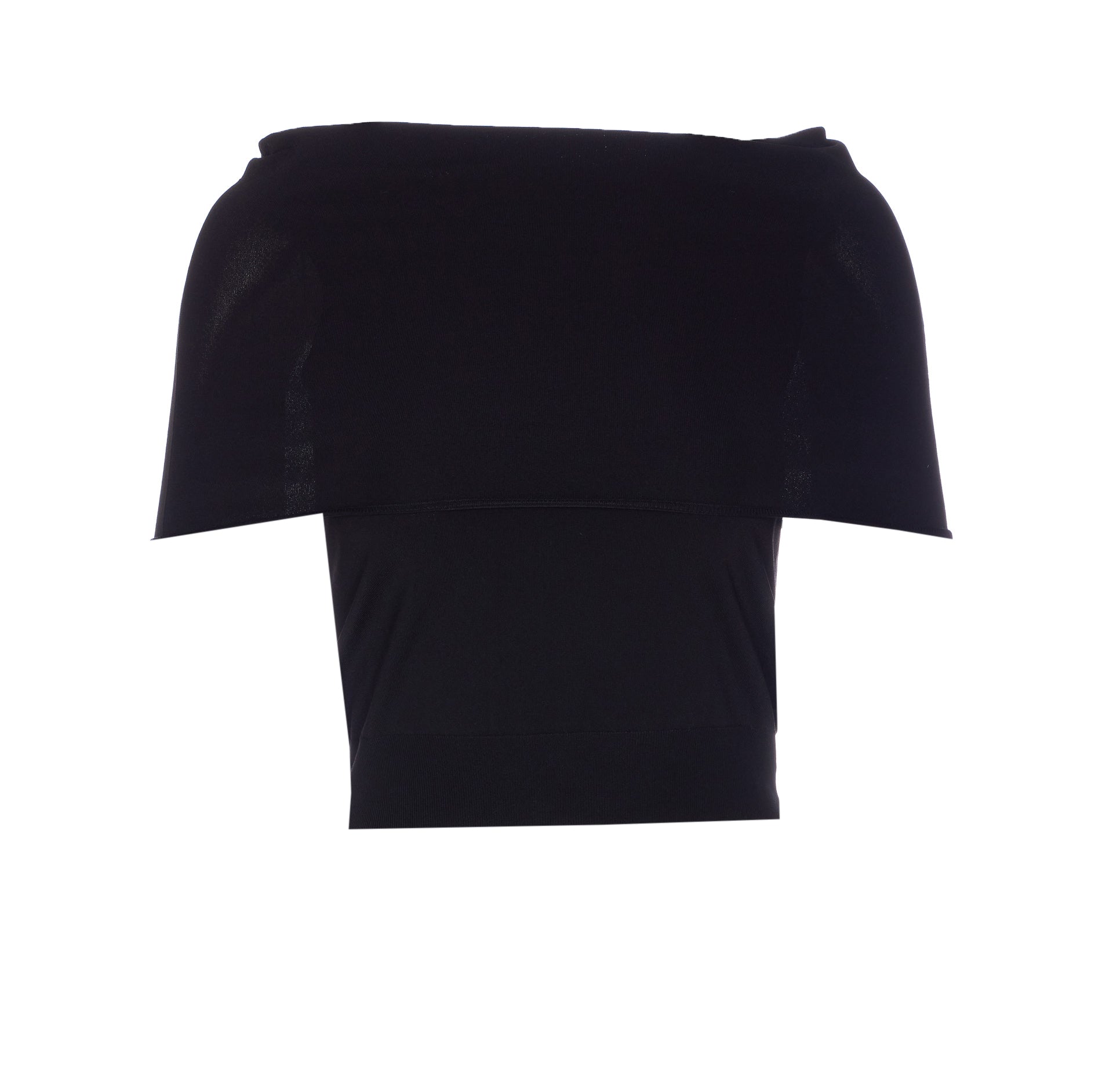 Roberto Collina Top Black Viscose